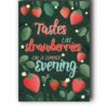 Plakat - Tastes like strawberries on a summer evening