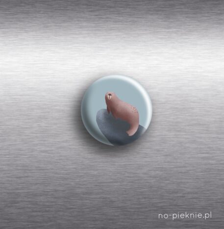 magnes na lodówkę morsowanie